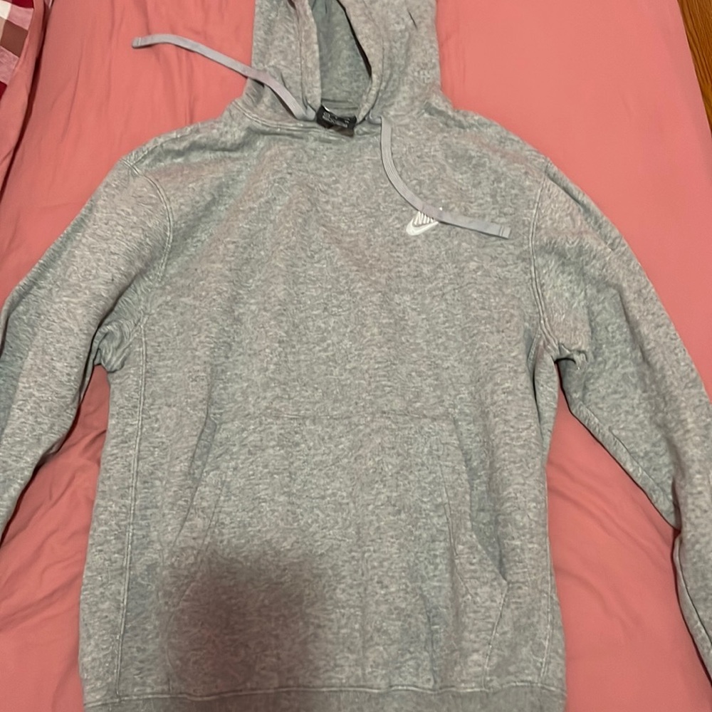 Nike gray hoodie size small